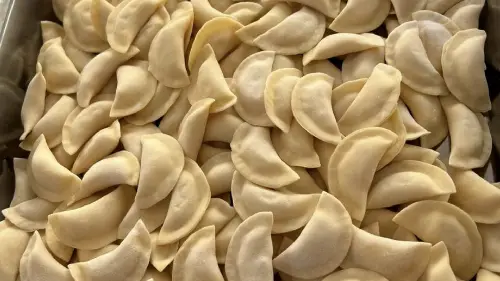 Вареники с сыром и брынзой