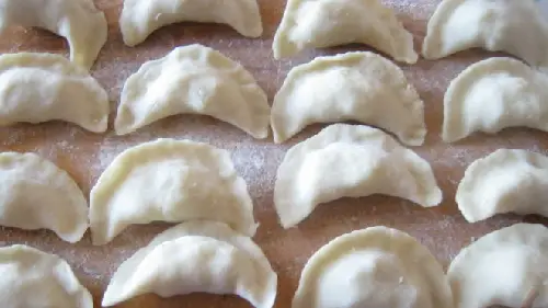 Вареники с картошкой и грибами