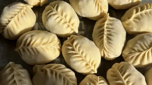 Манты с мясом